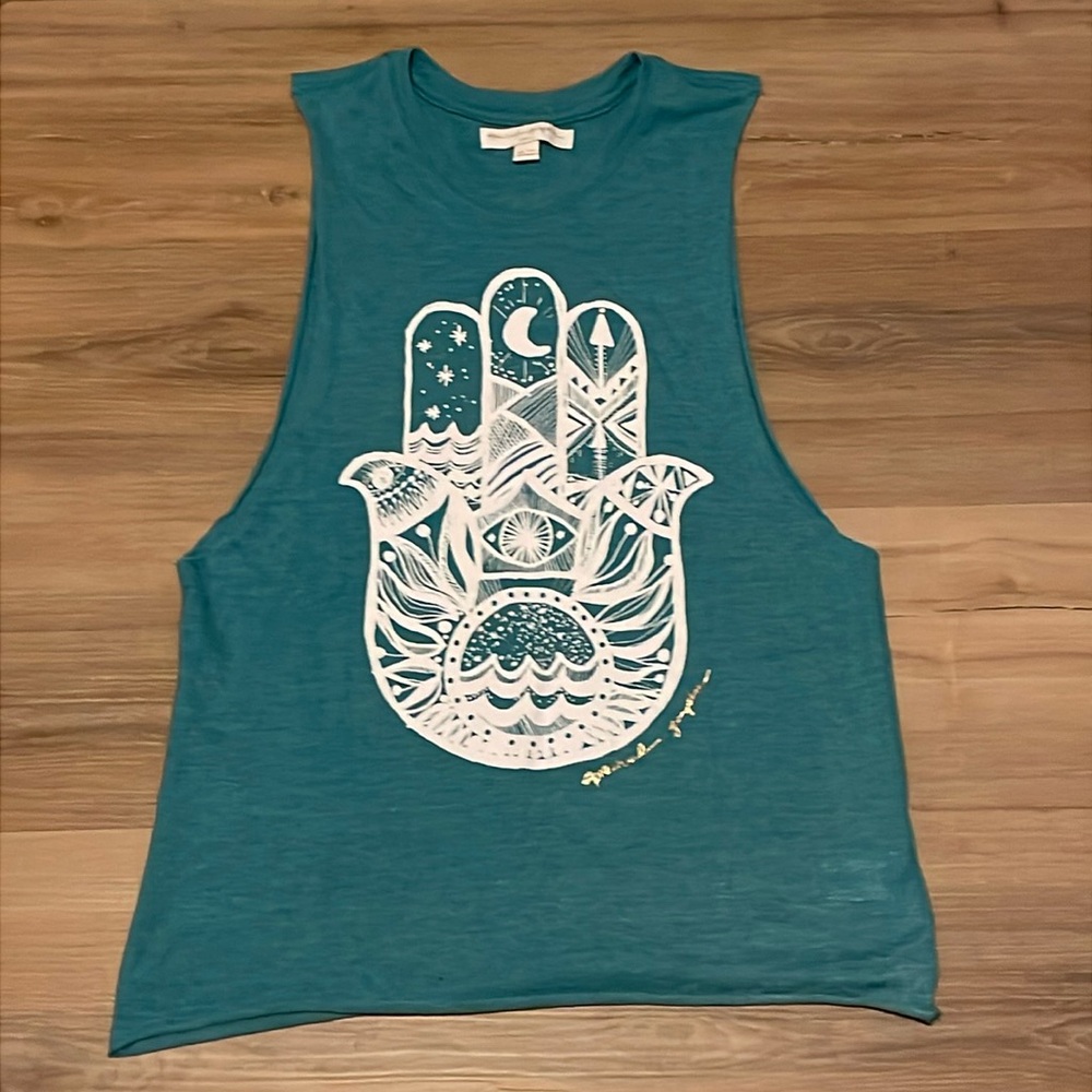 Womens spiritual gangster tank size small